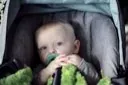 Cadeirinha e carrinho de bebê